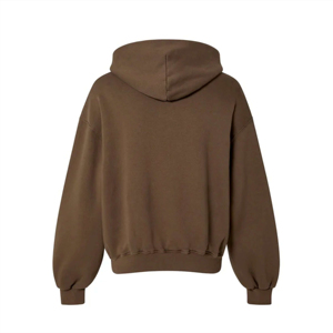 Nouveau design – Sweat à capuche gris foncé pour homme, coupe classique, en molleton de coton, décontracté, avec poches, idéal pour l'automne - Product Image 4