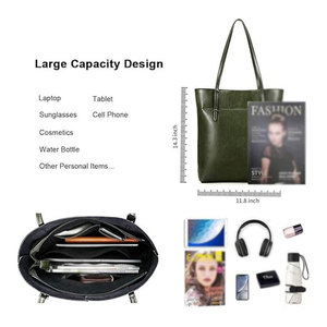 Sac à main en cuir de haute qualité pour femmes, logo personnalisé, fermeture éclair écologique, sac à bandoulière tendance pour femmes, deux sangles, voyage - Product Image 5