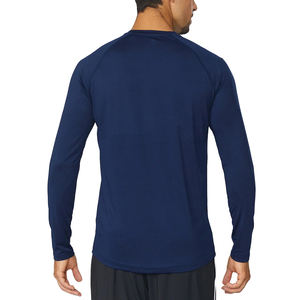 New Wholesale <b>Men</b> Gym Wear Long Sleeve <b>Men's</b> <b>Shirts</b> Fitness Cool Dry Compression Top Long Sleeve <b>Shirt</b> for Gym Fitness Workout - Product Image 2