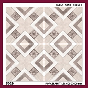 Carreaux de sol en porcelaine contemporains 600x600mm, texture mate, antidérapants, pour murs extérieurs et salles de bain - Product Image 6