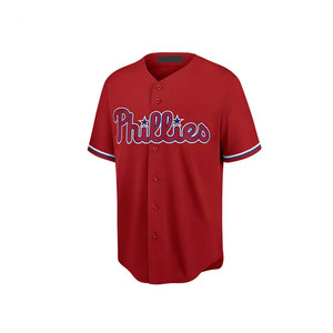 Durable Men Baseball Uniform For Team Players With Custom Logo And Number Print Lightweight - Product Image 5