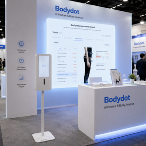 เครื่องสแกนปรับท่าทางร่างกายเชิงพาณิชย์ Bodydot BDF1000 พร้อมระบบประเมินท่าทางด้วย AI โครงอะลูมิเนียมอัลลอยด์ที่ยืดหยุ่น ไม่สามารถพับได้ - Product Image 1
