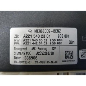 ECUs et modules informatiques d'occasion de classe S 2215402301 - Product Image 2