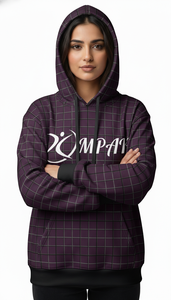 เสื้อฮู้ดดี้โอเวอร์ไซส์ลำลองสำหรับฤดูหนาวระดับไฮเอนด์  แบบยูนิเซ็กซ์  พร้อมลายปักและลายพิมพ์แบบซับลิเมชั่นเต็มตัว สำหรับสตรีทแวร์ที่เน้นเทรนด์ - Product Image 3