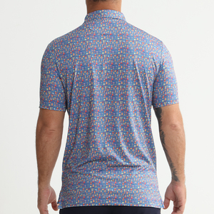 Camiseta de Polo de Golf Personalizada para Hombre, Absorbente de Humedad, Rendimiento Deportivo, Logotipo Personalizado, Fabricante de Ropa Deportiva OEM ODM - Product Image 3