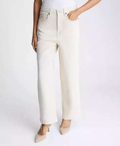 Jeans De Mujer High-Rise Barrel-Leg Denim | Kenneth Cole - Product Image 1