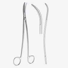 Tijeras Vasculares Satinsky, Instrumento Quirúrgico de Acero Inoxidable de Alta Calidad - Product Image 2