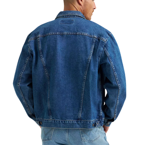 Veste en jean décontractée pour homme, 100% coton, confortable, vente en gros, personnalisable, échantillon gratuit, meilleure qualité - Product Image 3