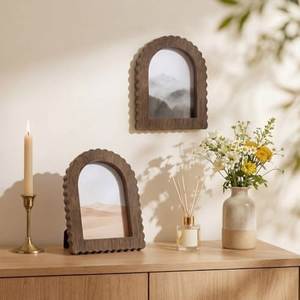Custom Transparent Epoxy Resin Wooden <b>Picture</b> <b>Frame</b> Solid Walnut <b>Wood</b> Photo <b>Frame</b> Luxury Home Decor Accessories - Product Image 1