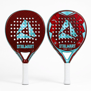 Stalwart <b>Pickleball</b> Paddle Standard Shape 40-Hole Honeycomb Core Anti-Slip Handle Adult Training Equipment - Product Image 6