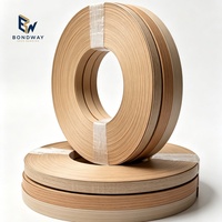 Bande de chant PVC mate autocollante effet bois 22 mm de large, largeur personnalisable 0,4-3 mm pour bordure de plinthe de présentoir de magasin de détail