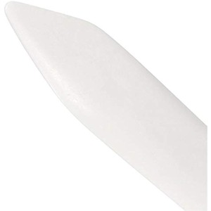 Natural Bone Creasing Folder Paper Folding <b>Tool</b> Bookbinding <b>Leather</b> Craft Burnisher Handmade Bone Folder Wholesale Supply - Product Image 2