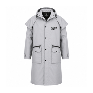 Manteau long imperméable en toile cirée vintage pour femme 2026 – Idéal pour l'équitation et les activités de plein air - Product Image 1