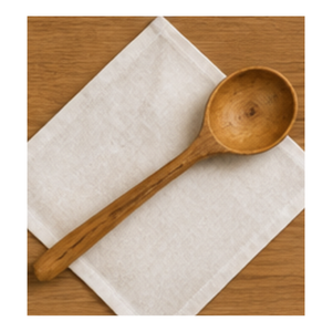 Ensemble de cuillères à mesurer en bois pour café, thé et épices – Écologique, compatible lave-vaisselle, non toxique, capacité réglable, design minimaliste - Product Image 1