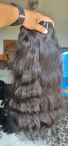 Extensions de cheveux humains vierges Remy, ondulés, ondulés, haute qualité, texture douce, tissage naturel, poids 100g - Product Image 5