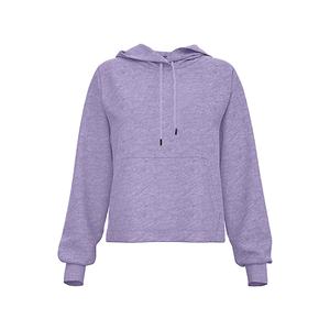 Sudadera con Capucha de Felpa Francesa Gruesa de Poliéster/Algodón, Estampada y Bordada, de Alta Calidad, para Mujer, Invierno, para Hermandades y Fraternidades - Product Image 1