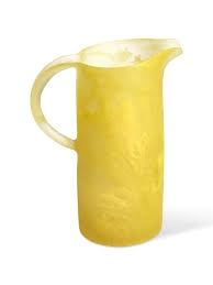 Handmade solid resin jug for drinking durable water pitcher multicolour resin jug for dinking - Product Image 1