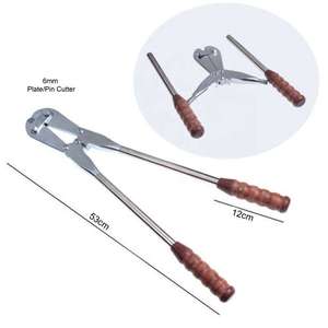 Pince coupante manuelle pour broches de Kirschner en acier inoxydable, grande taille, 70 cm, instruments orthopédiques vétérinaires, 6 mm – Offre Spéciale - Product Image 4