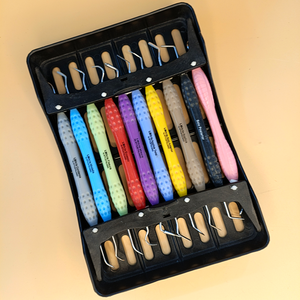 ชุดเครื่องมือทันตกรรม LMI Arte Set 5 แบบตลับ สีดำ คุณภาพพรีเมียม ทำจากสแตนเลสสตีล ใช้ซ้ำได้ ได้รับการรับรองมาตรฐาน CE สามารถนึ่งฆ่าเชื้อได้ - Product Image 4