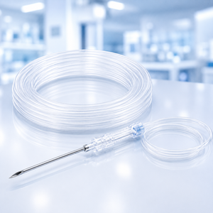 Tubo de Alimentación de Silicona Transparente Desechable, Catéter de Alimentación Enteral, Tubo Médico de Grado Farmacéutico, Marca Sevitsil - Product Image 1