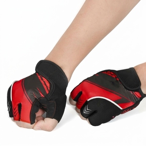 Customized Cycling Gloves Summer Half-<b>finger</b> Non-slip Wear-resistant Outdoor Men's Women's Mountain <b>Bike</b> - Product Image 3