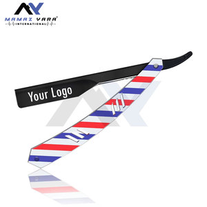 มีดโกนหนวดแบบตัดคอสำหรับร้านเสริมสวยแบบปรับได้มีดพับสำหรับทำผมและใบหน้า - Product Image 6