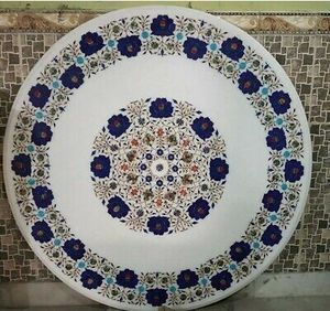 Encimera de Resina de Mármol Natural de Lujo Moderno para Isla de Baño, Superficie Ecológica Resistente al Agua/Fuego, Independiente, Contemporánea para Hotel - Product Image 1