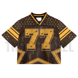 Camiseta Deportiva de Malla de Poliéster Transpirable con Cuello en V y Manga Corta, Estampado Digital de Alta Calidad para Uso Urbano, Venta al por Mayor - Product Image 1