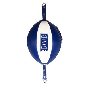 Venta al por mayor de maniquíes de boxeo de cuero personalizados, portátiles, de doble cara, de alta calidad, con logotipo personalizado de dos colores. - Product Image 1