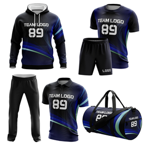 Lot d'uniformes de football Kit d'uniformes de football par sublimation avec nom et numéro d'équipe personnalisés - Product Image 1