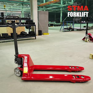 STMA 1500kg Color rojo Transporte Carretilla elevadora Mini transpaleta eléctrica Portátil <span class=keywords><strong>Manuel</strong></span> Fork Lifts Heavy Duty Hand Trucks 3T - Product Image 3