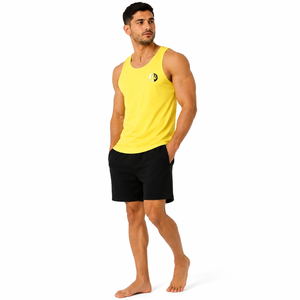 Durable stitching supports active use while Man Tank <b>Top</b> with secure fit for fitness sessions and summer <b>walks</b> daily wear - Product Image 6