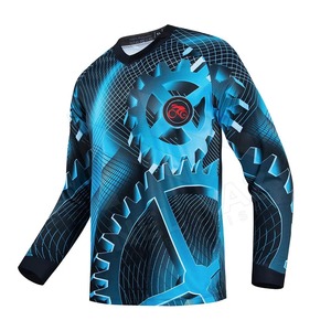 Jersey de Motocross Sublimado Personalizado de Alta Calidad, Ropa Deportiva de Secado Rápido y Transpirable, Diseño Personalizado al por Mayor - Product Image 1