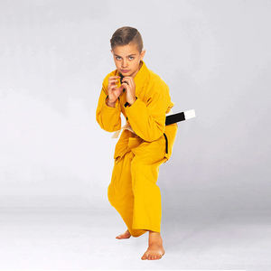 Kimono de Artes Marciales BJJ de Algodón 100% con Logotipo Personalizado al por Mayor, Uniforme Ligero Estampado para Taekwondo, Karate y Judo OEM - Product Image 6