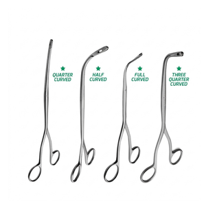 4 Piezas de Pinzas Randall de Acero Inoxidable de 7.5 a 9.25 Pulgadas con Mordazas Curvas Fenestradas, Instrumentos de Urología Reutilizables para Intervenciones Percutáneas - Product Image 6