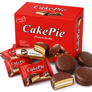 Big Sale Delicious Top Notch Quality Factory In Vietnam Hot Sale <b>Chocolate</b> Pie Packed 12 packs in Box - Product Image 5