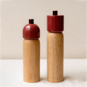 Molinillo de Sal y Pimienta de Laca a Bajo Precio, Color y Tamaño Personalizados, Molinillo Manual de Sal y Pimienta, Se Acepta OEM de HNH Craft - Product Image 5