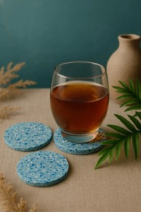 Handmade High Quality Classic Square Eco-Friendly Resin <b>Coasters</b> <b>for</b> <b>Drinks</b> Handcrafted From India - Product Image 2