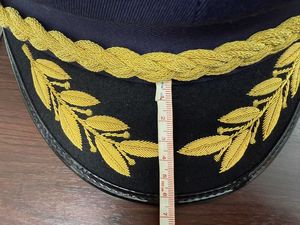 Patch en feutre non tissé brodé à la main avec motif blé doré, appliqué à coudre pour sacs, forme ronde, décoration en tissu coloré - Product Image 4
