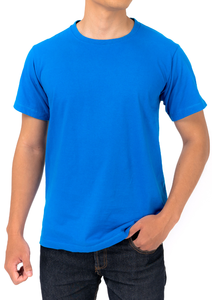 Camiseta Formal de algodón 100% para hombre, cuello redondo, manga corta, 180 gramos, peso de tela, método de tejido no tejido - Product Image 3