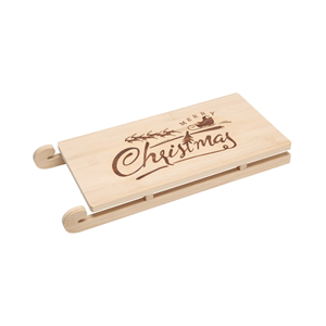 Premium Bamboo <b>Serving</b> <b>Tray</b>, Natuaral Christmas <b>Serving</b> Board With Customize Print, Wholesale Christmas Decoration From Vietnam - Product Image 3