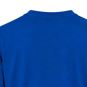 แจ็คแอนด์จิล 1938 เสื้อยืดแขนยาวสีน้ำเงินรอยัลสำหรับผู้ชายคอกลมพิมพ์ลายกราฟิกผ้าฝ้ายเสื้อยืดลำลองสวมใส่สบายทุกวัน - Product Image 3