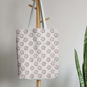 Bolso Bandolera con Estampado Floral, Bolso Lateral Personalizado con Estampado a Mano para Uso Diario - Product Image 4