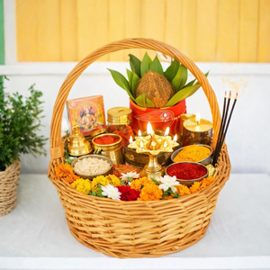 Handle <b>Bamboo</b> Rattan Storage <b>Basket</b> Handcrafted Eco-Friendly 4-5L Capacity Classical Style Kitchen Multi-Purpose Neatening Use - Product Image 2