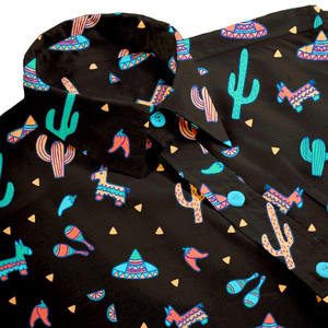 New Summer Men's Button <b>Down</b> Full Printing Floral Oversize Short Sleeve Beach Comfortable Breathable Vacation Hawaiian Shirts - Product Image 3