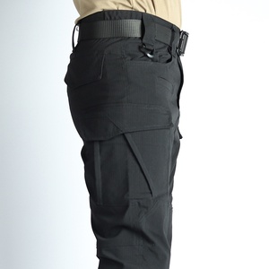 Pantalones Cargo Casuales de Lona de Alta Calidad SANGLASPORTS SS-MP-212, de Poliéster/Algodón, con Cintura Elástica, para Hombre, Temporada de Primavera, Venta al Por Mayor - Product Image 5