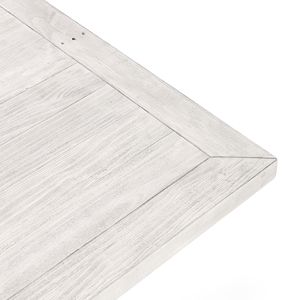 Tavolo da pranzo Caleb da 78 pollici in avorio anticato - Product Image 4