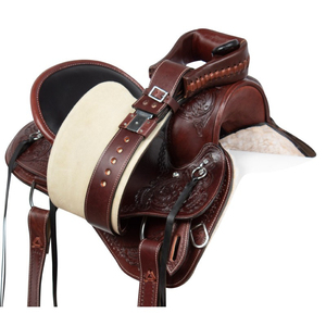 Nueva Silla de Montar Inglesa de Cuero Americano, Diseño Personalizable, Color a Elección, Alta Calidad, Duradera, Hecha en Pakistán, Logotipo Personalizado - Product Image 2