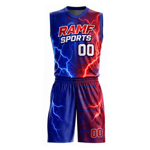 Maillot de basketball en polyester personnalisé avec logo, respirant, pour hommes, équipes de club, séchage rapide, maillots de basketball pour jeunes - Product Image 5