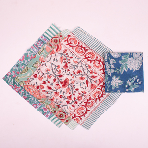 Bandana en coton imprimé à la main, 21x21 pouces, motif personnalisé, fabricant OEM pour acheteurs mondiaux - Product Image 3